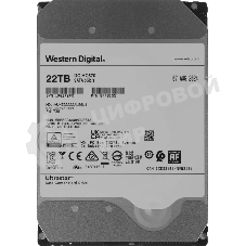 Жесткий диск Western Digital HDD Server Ultrastar DC HC570 WUH722222ALE6L4 22TB 7200rpm SATA-III 512Mb 3.5