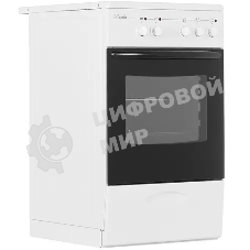 Плита электрическая Лысьва EF3001MK00 белый, конфорок 3 шт, духовка 57 л, 50 см x 84 см x 60 см (без крышки)