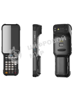 Терминал сбора данных Bluebird EK430 (WWAN) 1D/2D имиджер, 4 гб/32 гб, Android 10, USB, Bluetooth, WiFi, NFС, 4G LTE, GPS, SIM-карта, 4.3