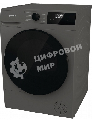 Сушильная машина Gorenje D2HNA92/C серый, 9 кг, сушка - конденсационная, программ - 15, 59.5 x 84.5 x 66 см