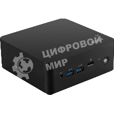Компьютер MSI Cubi NUC 1M-098RU, черный, Intel Core 5 120U/16Gb/512Gb/IrisXE/WF6E/BT5.3/120W/AirCooling/W11P (9S6-B0B111-218)
