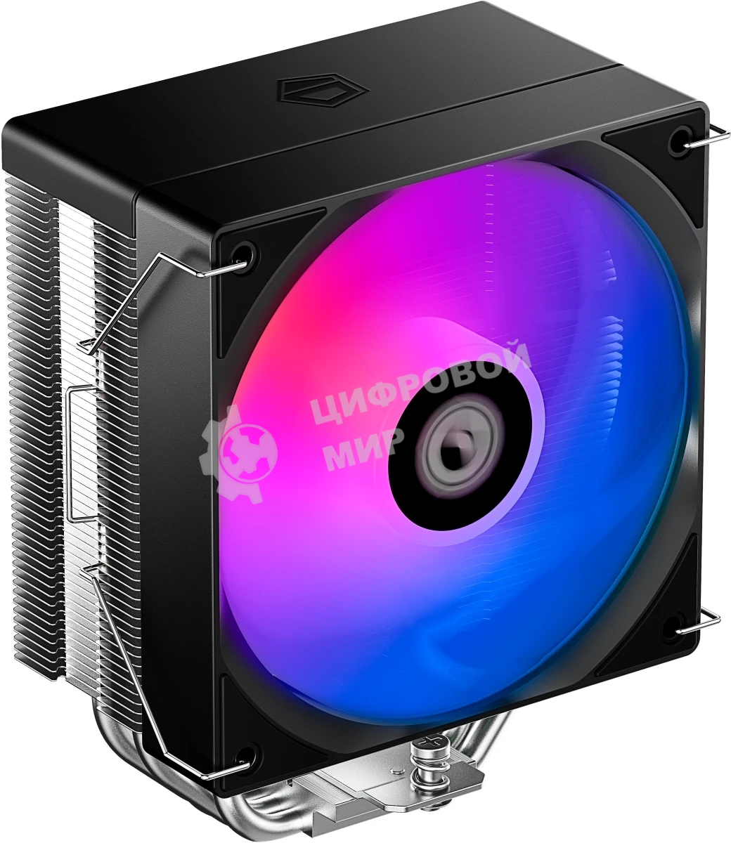 Кулер для процессора ID-COOLING SE-214-XT V2 LGA1851/1700/1200/115X/AM5/AM4 (16шт/кор, TDP 200W, PWM, 4 тепл.трубки прямого контакта, FAN 120мм, Random Spectrum Lighting) RET
