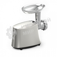 Мясорубка электрическая BQ MG2003 серебристый, 2100 Вт, 2.0 кг/мин, реверс, защита от перегрузки, насадки - 5