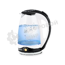 Чайник электрический Vitek VT-7027 BK/W (стекло)