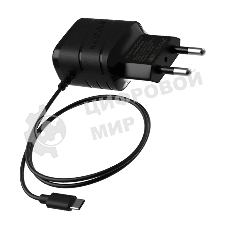 Сетевое зарядное устройство Maxvi TCM-202TB, 2xUSB, 5V, 2A, Type-C