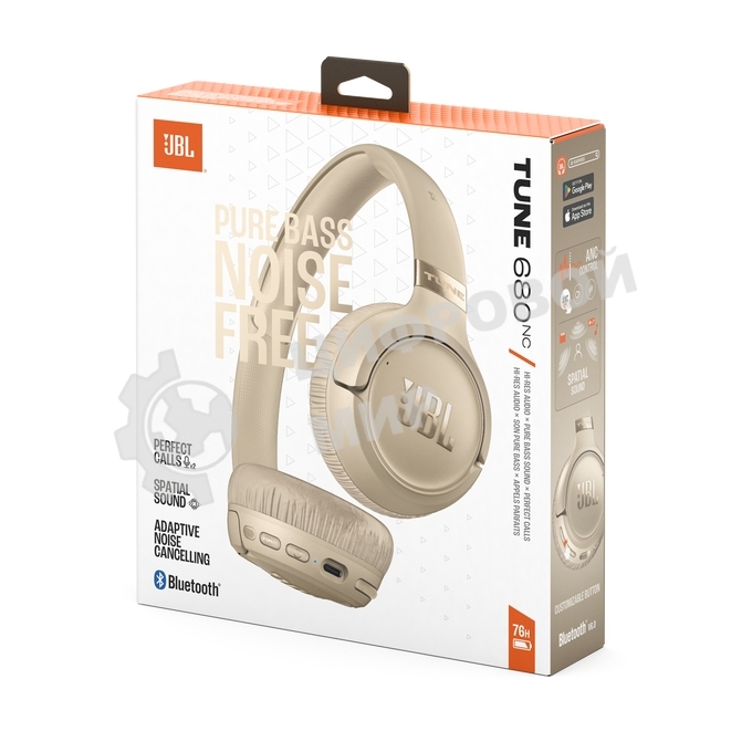 Наушники JBL Tune 680NC, beige