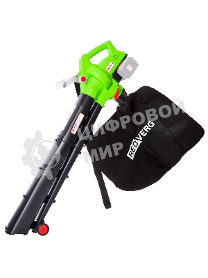 Воздуходувка-пылесос RedVerg RD-BV36/U пит.:от аккум. зеленый/черный