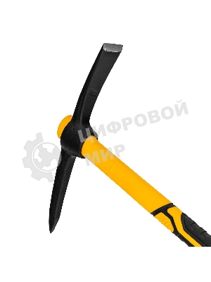 Кирка Denzel 700 г, фибергласовая обрезиненная рукоятка 385 мм