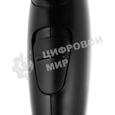 Фен GA.MA GH0201 EOLIC MINI CX черный, 1600 Вт, компактный, ионизация