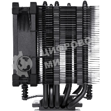 Кулер для процессора Noctua NH-U9S chromax черный, 92 мм, медь, 400-2000 об/мин, 22.8 дБ, 4 pin PWM, 140 Вт, высота 125 мм