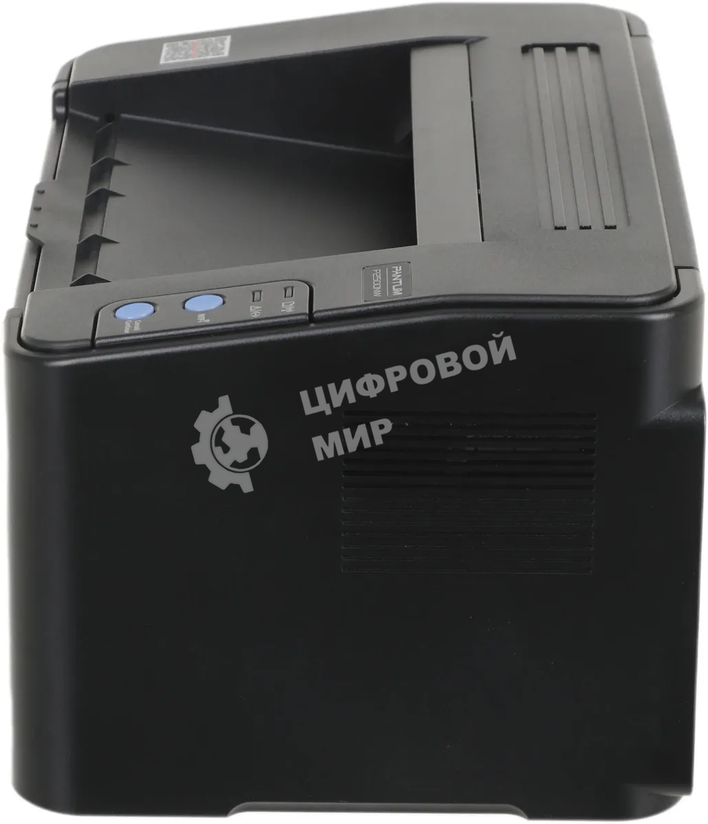 Принтер лазерный Pantum P2500NW, A4, ч/б, печ. до 22 стр/мин., 1200 x 1200 dpi, USB, RJ-45, Wi-Fi, Air Print