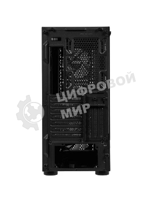 Корпус PCCooler ME200 MESH BK, Midi-Tower, чёрный, 3 x 120 мм