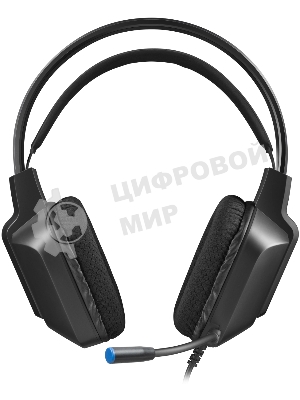 Гарнитура Defender Gothic чёрный, проводная, подсветка