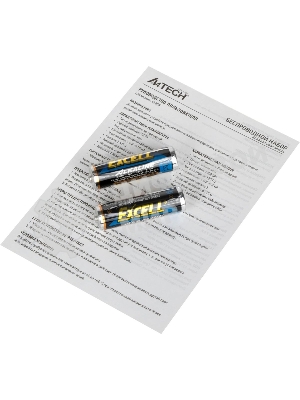 Комплект клавиатура+мышь A4Tech 4200N беспроводной, USB, 1000 DPI, чёрный