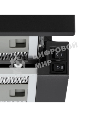 Вытяжка кухонная Krona KAMILLA T 600 BLACK (1 мотор)