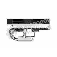 Кулер для процессора DEEPCOOL AN600 черный, 120 мм, алюминий, 1850 об/мин, 24.2 дБ, 4 pin, 180 Вт, 67 мм