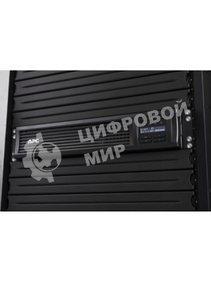 Источник бесперебойного питания APC Smart-UPS 1500VA/1000W, RM 2U, Line-Interactive, LCD, Out: 220-240V 4xC13 (2-Switched), SmartSlot, USB, SmartConnect, черный, 1 year warranty (REP: SMT1500RMI2U)