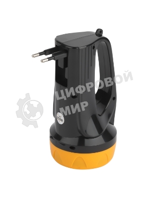 Фонарь светодиодный ЭРА Трофи TSP10 кемпинговый походный ударопрочный, 2 режима, 15 LED, вилка для подзарядки