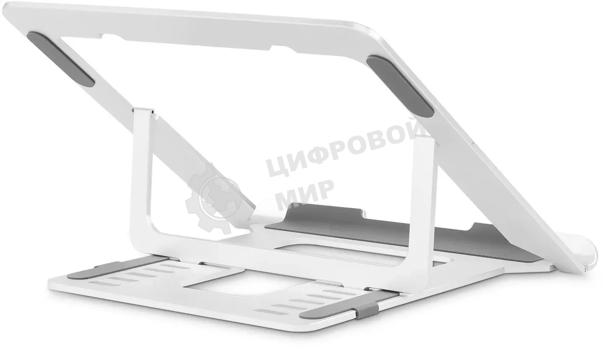 Подставка для ноутбука Buro BU-LS120 238x17x215мм 450г алюминий серебристый