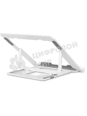 Подставка для ноутбука Buro BU-LS120 238x17x215мм 450г алюминий серебристый