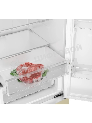 Холодильник Haier CEF538CSG серебристый двухкамерный 263/105л морозилка снизу, No Frost