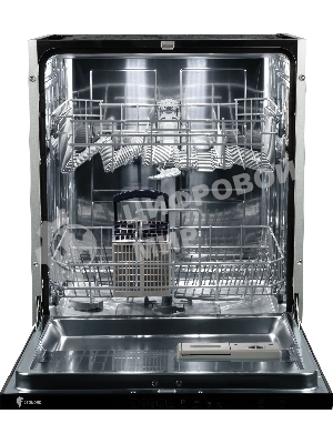 Посудомоечная машина LEONORD LDW-60B01, черный, 60 см, 12 компл., 49 дБ., класс А++
