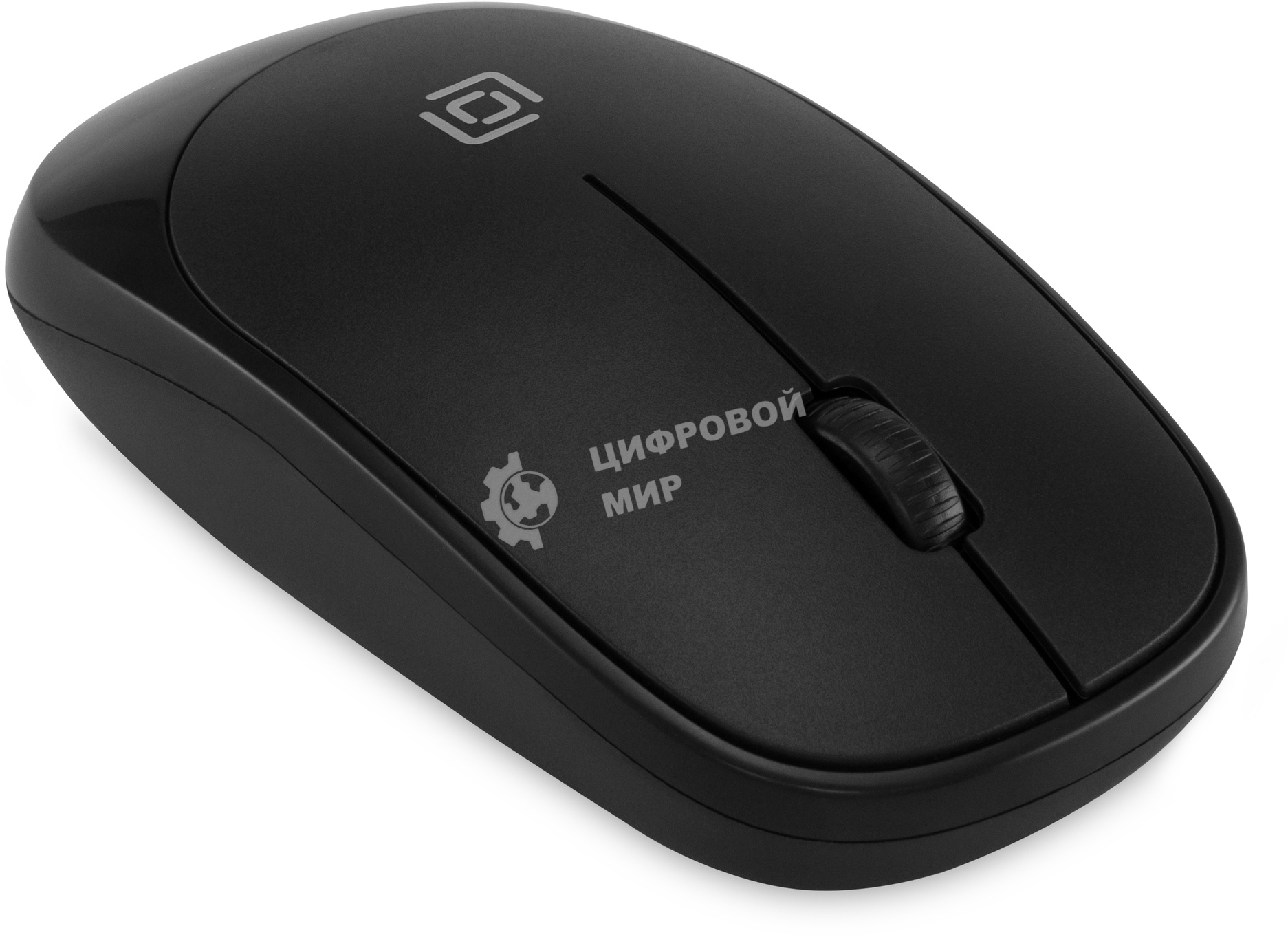 Комплект клавиатура + мышь Оклик S255W клав:черный мышь:черный USB беспроводная Multimedia (1909361)