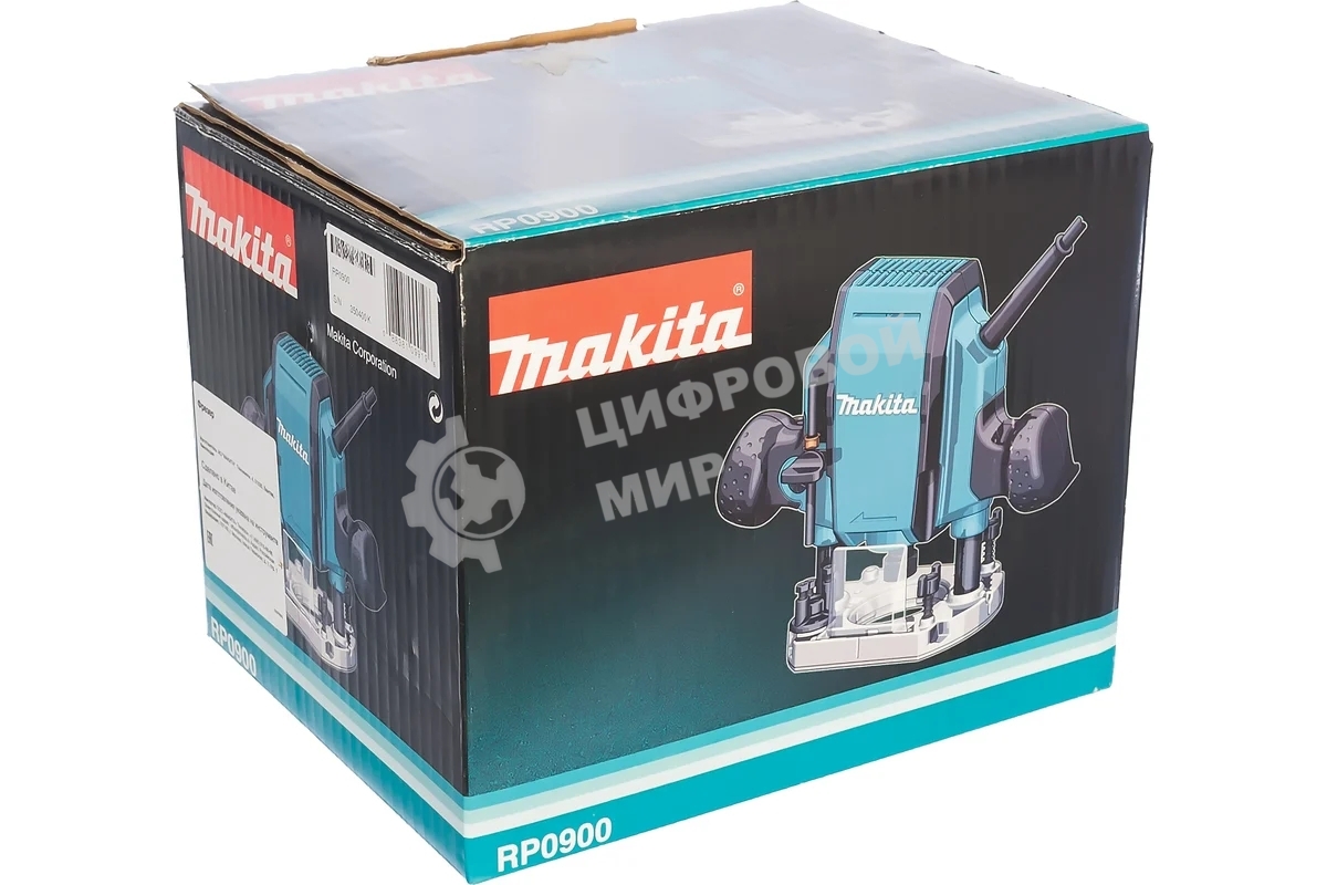 Фрезеры Makita RP0900 Фрезер,900Вт,27000об\м,ход-35мм,цанга-6\8мм,2.7кг,кор