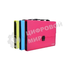 Папка-портфель Deli Rio EB40302 13 отделений, A4 полипропилен 0.6мм, ассорти