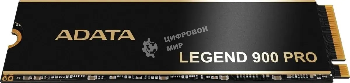 Накопитель SSD ADATA LEGEND 900 PRO, 4Tb, PCIe 4.0 x4, M.2 2280, NVMe, R/W 7400/6500, с радиатором