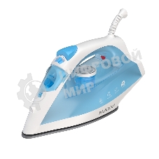 Утюг Maxvi SI1801 белый/голубой