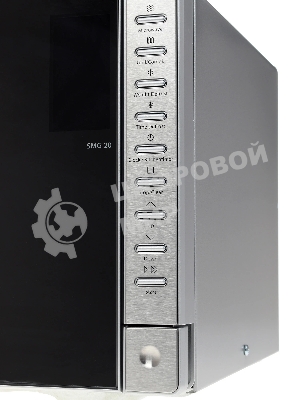 Микроволновая печь CASO SMG 20 серебристый/черный, 20 л, 800 Вт, переключатели - кнопки