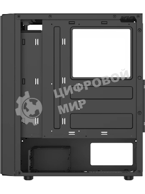 Корпус Formula Mana AR V2 Black, Midi-Tower, чёрный, 3 x 120 мм