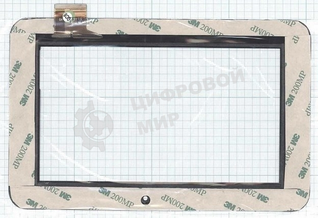 Сенсорное стекло (тачскрин) SG5331A-FPC-V0, черное