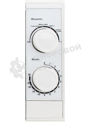 Микроволновая печь SUPRA 20MW25 белый, 20 л, 700 Вт, переключатели - поворотный механизм