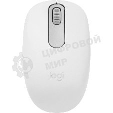 Мышь беспроводная Logitech M196 белый, 1000 dpi, Bluetooth, кнопки - 3