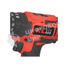 Дрель-шуруповерт KLECO KE18DM-15, 18 В, 1,5 Ач, 30 Нм, щеточный, ударный