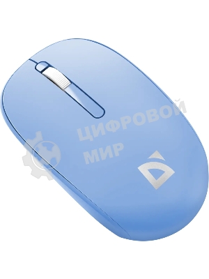 Мышь беспроводная Defender Smart MM-396 синий, 1600 dpi, радиоканал, Bluetooth, USB, кнопки - 3
