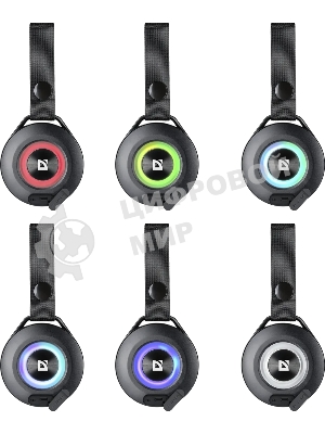 Портативная колонка Defender Enjoy 20 3Вт, черный, BT/light/Type-C 1