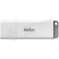 Флешка USB Netac U185 белый USB 3.0 Flash 32Gb, NT03U185N-032G-32WH, LED индикатор