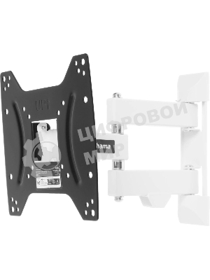 Кронштейн для телевизора Hama 00220855 черный/белый 19