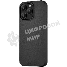 Чехол (клип-кейс) uBear для Apple iPhone 15 Pro Max Capital Case with MagSafe черный (CS307BL67PCP-I23M)