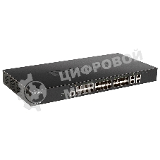 Коммутатор D-Link DXS-1210-28S/A1A, 24×10 Гбит/с SFP+ + 4×10 Гбит/с Combo, управляемый