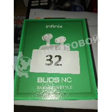 (Б/У) Гарнитура INFINIX Buds NC XE28 зеленый [Cм.описание!]