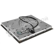 Встраиваемая электрическая панель Electrolux EHF16240XK, 60 см, 4 конфорки, черный цвет, рама из нержавеющей стали