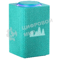 Умная колонка Yandex Станция Макс Zigbee Алиса 65W 1.0 BT/Wi-Fi 10м, (YNDX-00053TRQ), бирюзовый