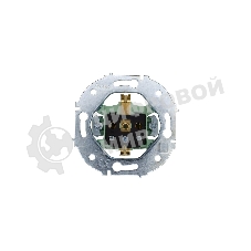 Розетка 1-м СП OSEN с заземл. с крышкой ПБТ механизм серый матовый LEZARD 743-7488-123B