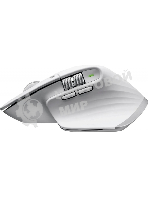 Мышь беспроводная Logitech MX Master 3s светло-серый, 8000 dpi, радиоканал, Bluetooth, USB, кнопки - 7