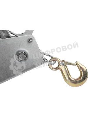 Лебедка ручная барабанная PATRIOT WH 1100B, усилие - 1100 кг, трос- 8 м