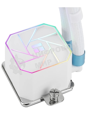 Водяное охлаждение для процессора Thermalright Aqua Elite 240 White ARGB V3 (240мм, White, ARGB/ Fans: 2x120мм, 66.17CFM, 25.6dBA, 1500RPM/ Pump height 53mm, 23dBA, 3300RPM, Rad thickness 27mm/ S: 1200, 1700, 1851, 2011, 2066, 115X, AM4, AM5)